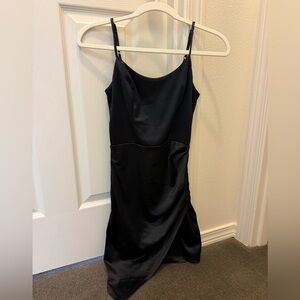 Elegant Black Mini Dress